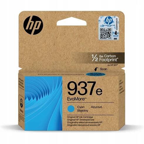 Originální inkoustové náplně HP 4S6W6NE Azurová