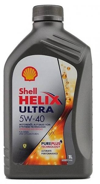 Motorový olej Shell Helix Ultra 5W-40, 1L