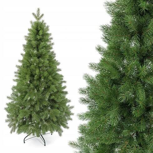 Umělý vánoční stromeček BOROVICE 3D 100% full PE PREMIUM 180 cm jako živý
