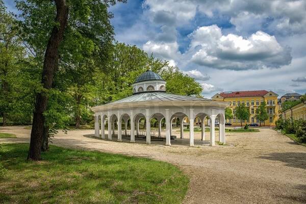 Pavilon Luisina pramene - Františkovy Lázně