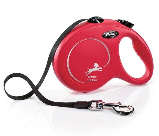 flexi Classic L pásek 5m/50kg červená v SvětChovatelů.cz