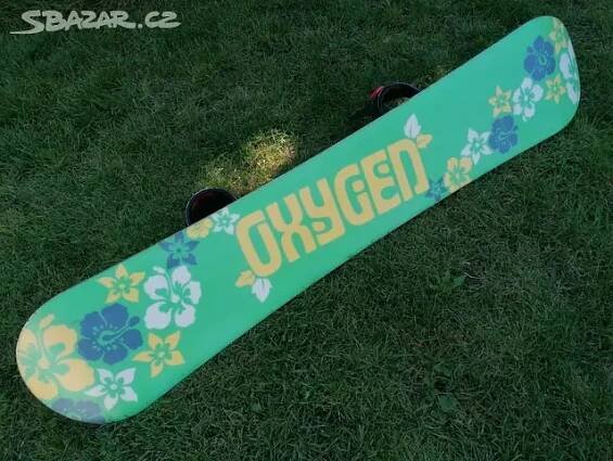 Prodám snowboard značky Oxygen. Velikost 154cm.