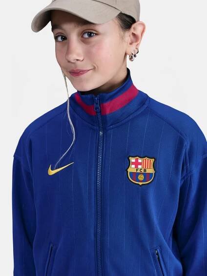 Junior anthem jacket home FC Barcelona 25/26