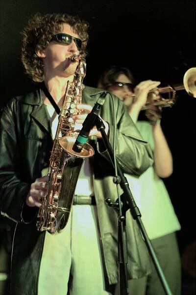 Jed Morgans and Jack Banjo Courtney add their magic (Picture: Jason MacDonald)