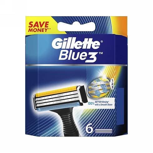 GILLETTE Blue3 6 ks
