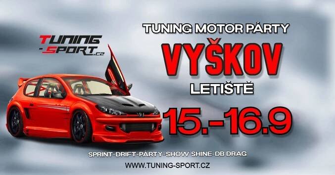 Tuning Motor Párty Vyškov 9/2023 - Portál řidiče