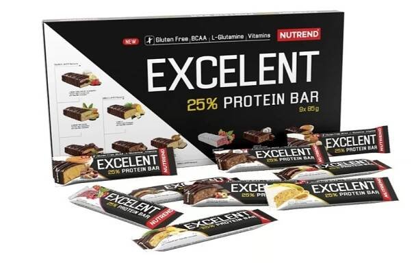 Nutrend Excelent Protein Bar 9 x 85 g