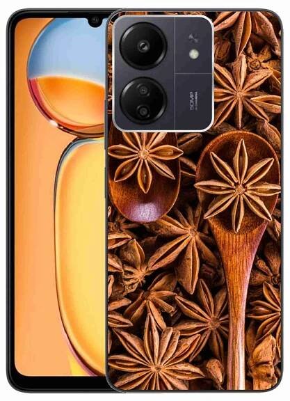 Gelový kryt mmCase na Xiaomi Poco C65/Redmi 13C - vonný anýz