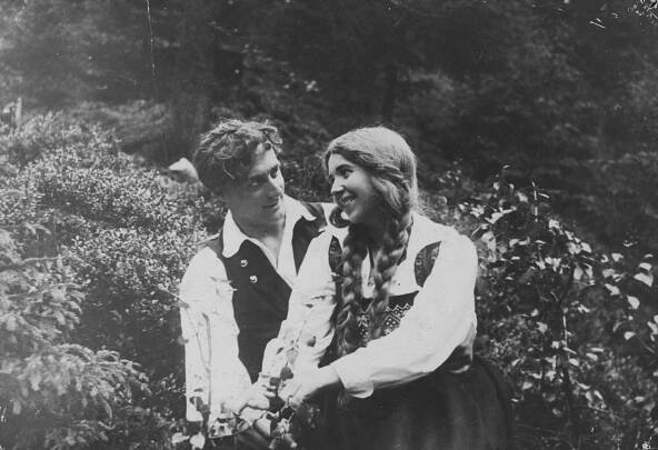 Til sæters - Z filmu - Hjalmar Fries, Ellen Sinding