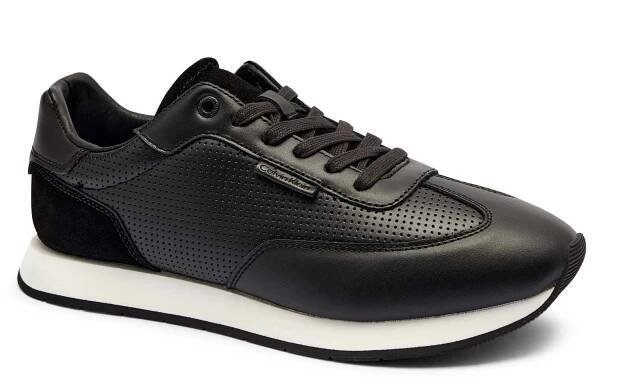 Kůžoné tenisky Calvin Klein | černá HM0HM01871