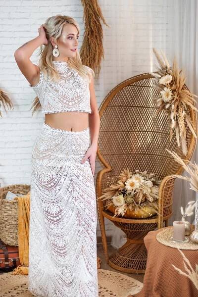 BOHO svatební šaty - BRNO - půjčení | prodej | šití na míru