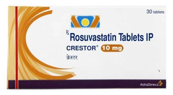 Crestor 10 mg AstraZeneca