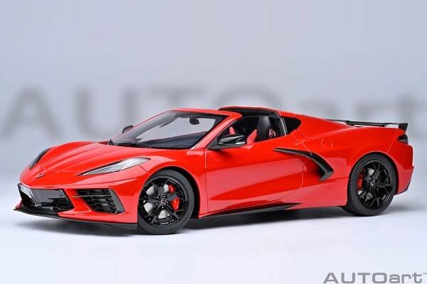 Chevrolet Corvette C8 Stingray Z51 2020 torch red 1:18 AUTOart