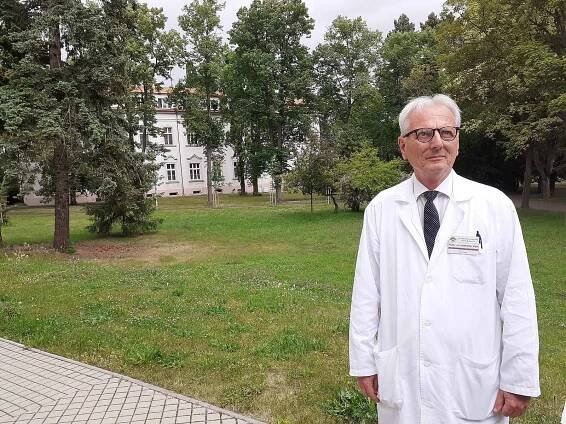 Ředitel psychiatrické nemocnice v Horních Beřkovicích Jiří Tomeček.