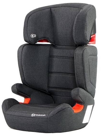 Kinderkraft Junior Fix Black 15–36 kg 2019