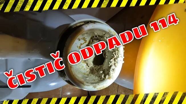 Čištění odpadů 114 (ucpané WC