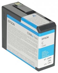 Epson cartridge modra T 580 80 ml T 5802