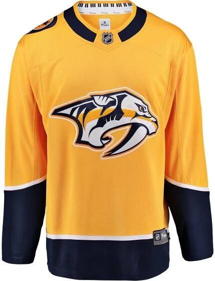 Nashville Predators hokejový dres Breakaway Home Jersey - FAN-store.cz