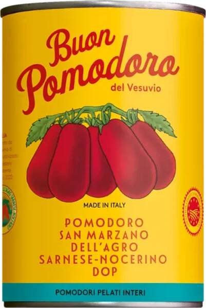 Il pomodoro più buono San Marzano celá loupaná rajčata (CHOP), 400 g