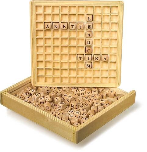 Dřevěné hra Scrabble