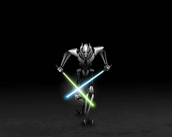 General Grievous, the feared droid commander. Wallpaper