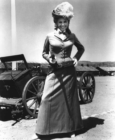 SOMETHING BIG, Honor Blackman, 1971
