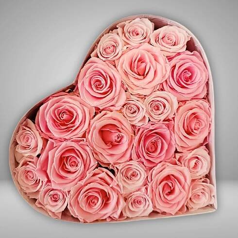 Flowers Box Srdce