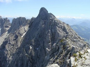 Výstup na Ellmauer Halt ve skupině Wilder Kaiser v Tyrolsku