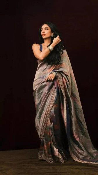 Sobhita Dhulipala Exudes Unmissable Elegance in a Stunning Saree Look