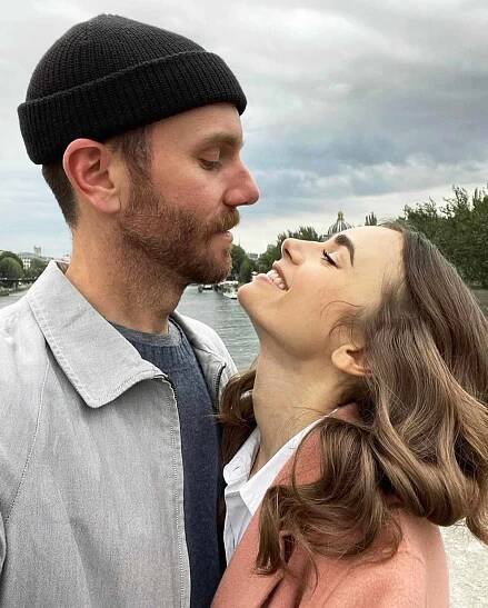 Lily Collins and Charlie McDowell