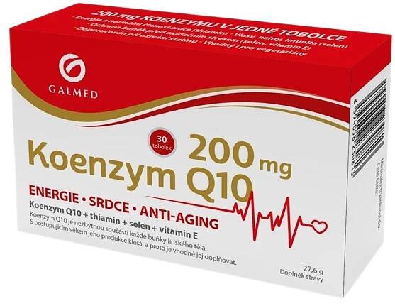 Galmed Koenzym Q10 200 mg 30 tob.
