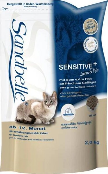 Sanabelle Sensitive jehněčí 2 kg od 349 Kč