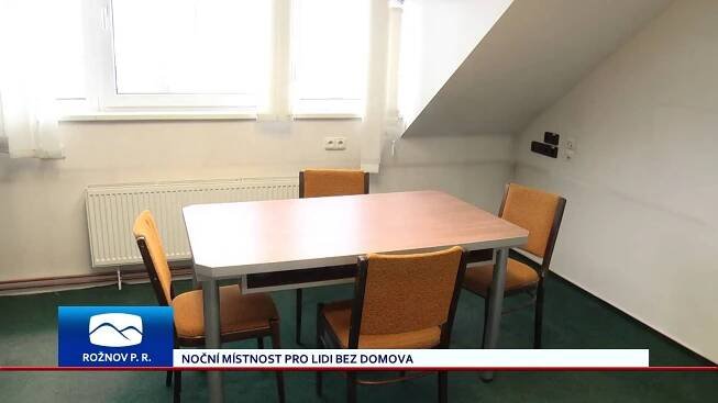 Bezdomovci v Rožnově budou nocovat v bývalých kancelářích - Televize Beskyd