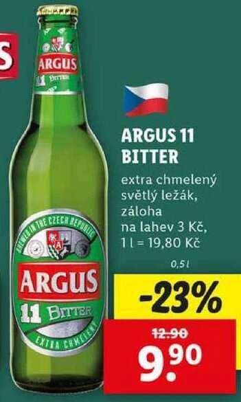 ARGUS 11 BITTER, 0,5 l