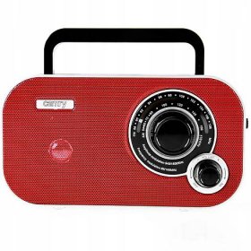 CAMRY CR 1140 červená - přenosné rádio