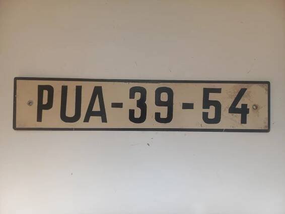 Stará SPZ Pardubice PUA - Auto-moto