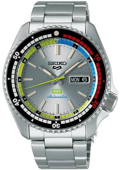 SEIKO 5 SPORTS WATCH HUF LIMITED EDITION SKX SERIES SBSA279 / SRPL33 MADE IN JAPAN JDM
