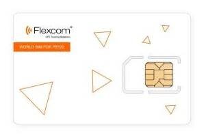 FLEXCOM SIMGL6M datová sim karta pro gps sledovací zařízení pro mezinárodní použití po dobu 6 měsíců
