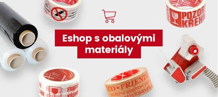 Obalové materiály - Eshop - potisk pásek s.r.o.