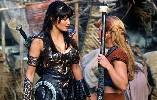 Xena - Callisto - Z filmu - Lucy Lawless, Renée O'Connor