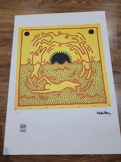 Keith Haring - Výtvarné umění