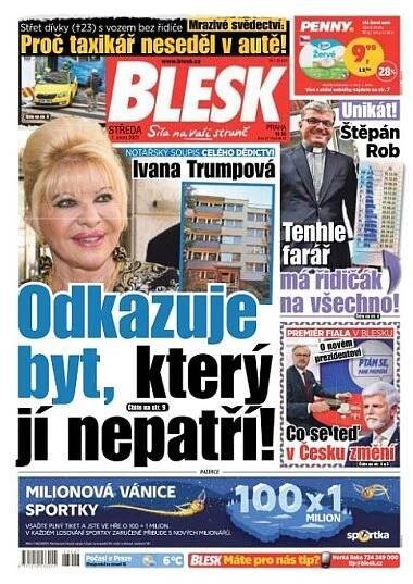 deník Blesk 1.2.2023