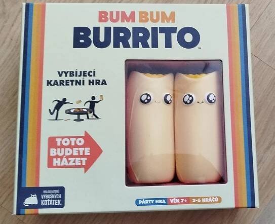 Bum Bum Burrito - společenská hra
