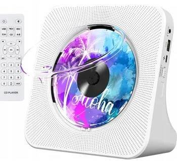 CD přehrávač PŘENOSNÝ CD PŘEHRÁVAČ USB Dvojitý Bluetooth CD přehrávač