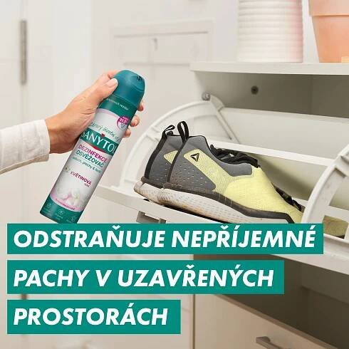 Sanytol Dezinfekce osvěžovač svěží květinová vůně