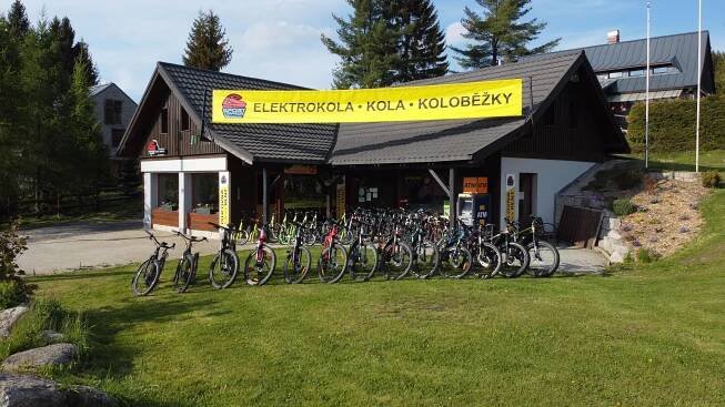 Půjčení elektrokola pro dospělé Janov nad Nisou, Hrabětice B-sport centrum Hrabětice • Firmy.cz