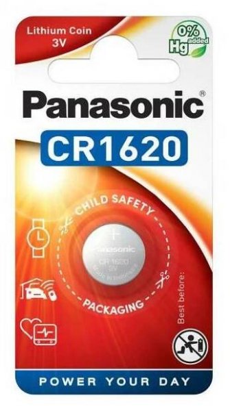 Baterie Panasonic CR1632, Lithium, 3V, (Blistr 1ks)