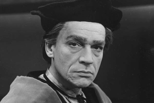 Scofield as Sir Thomas More in 'A Man for All Seasons', 1961