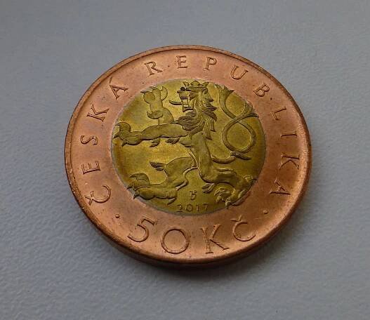Mince 50 Kč 2017 - Numismatika