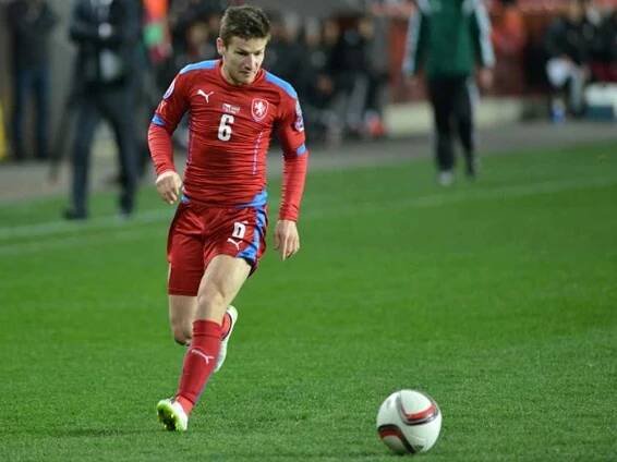 Český hrdina. Václav Pilař vystřelil remízu s Lotyšskem.